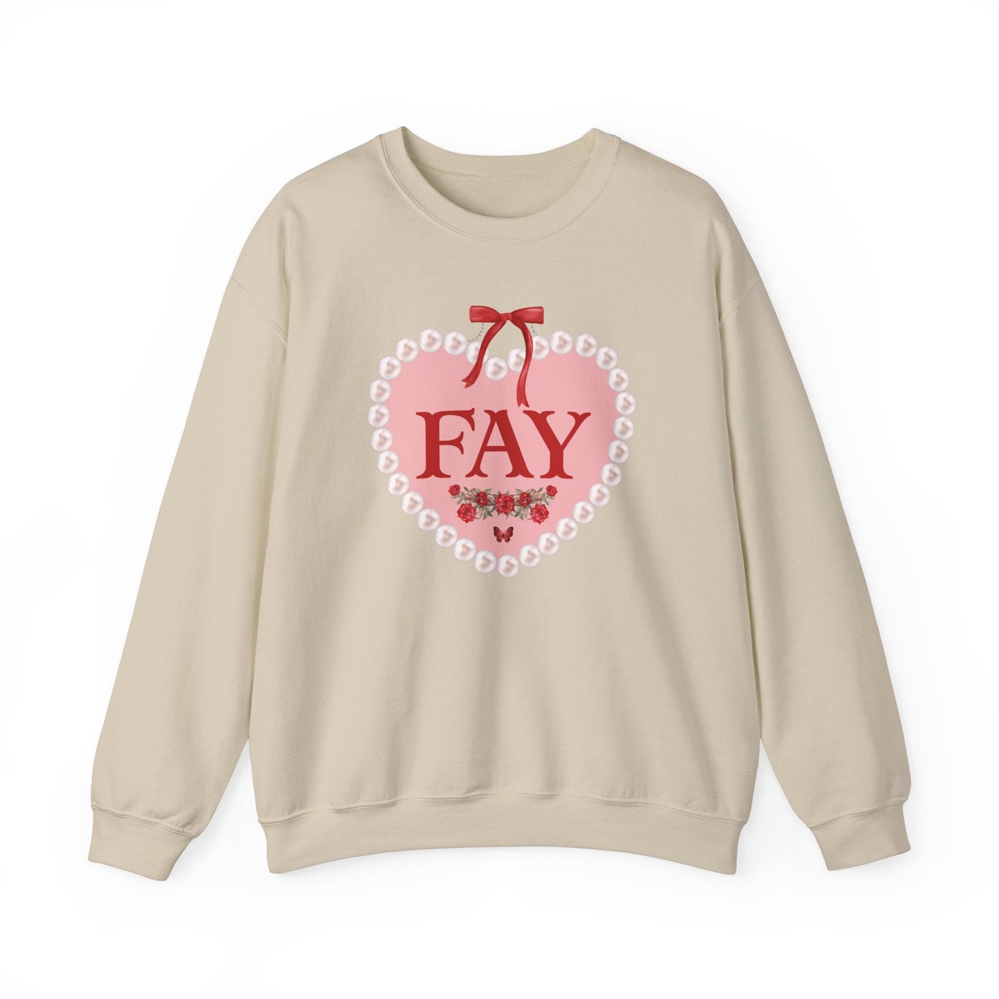 Fayetteville Arkansas Sweatshirt with Heart