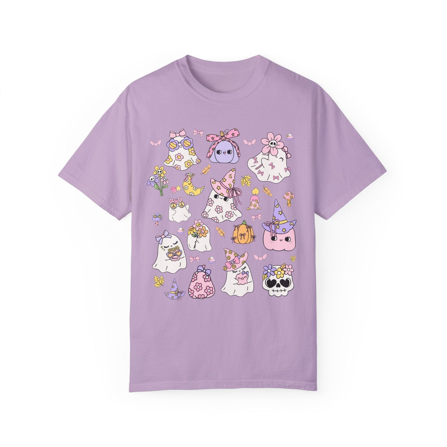 Cute Pastel Goth Halloween Teacher Tee Shirt