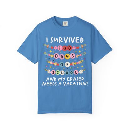 I Survived 100 Days of School Matching Tees