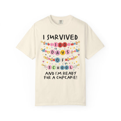 I Survived 100 Days of School Matching Tees