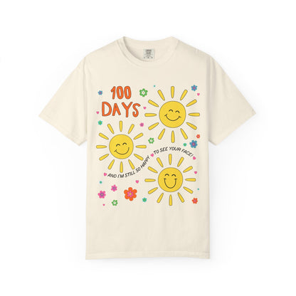 100 Days of School Tee: Still Happy to See Your Face