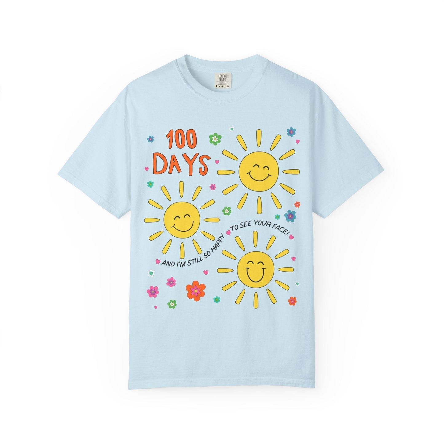 100 Days of School Tee: Still Happy to See Your Face