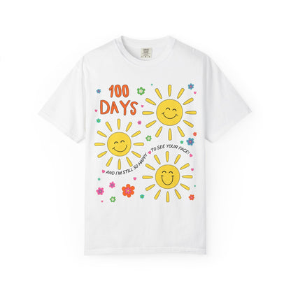 100 Days of School Tee: Still Happy to See Your Face