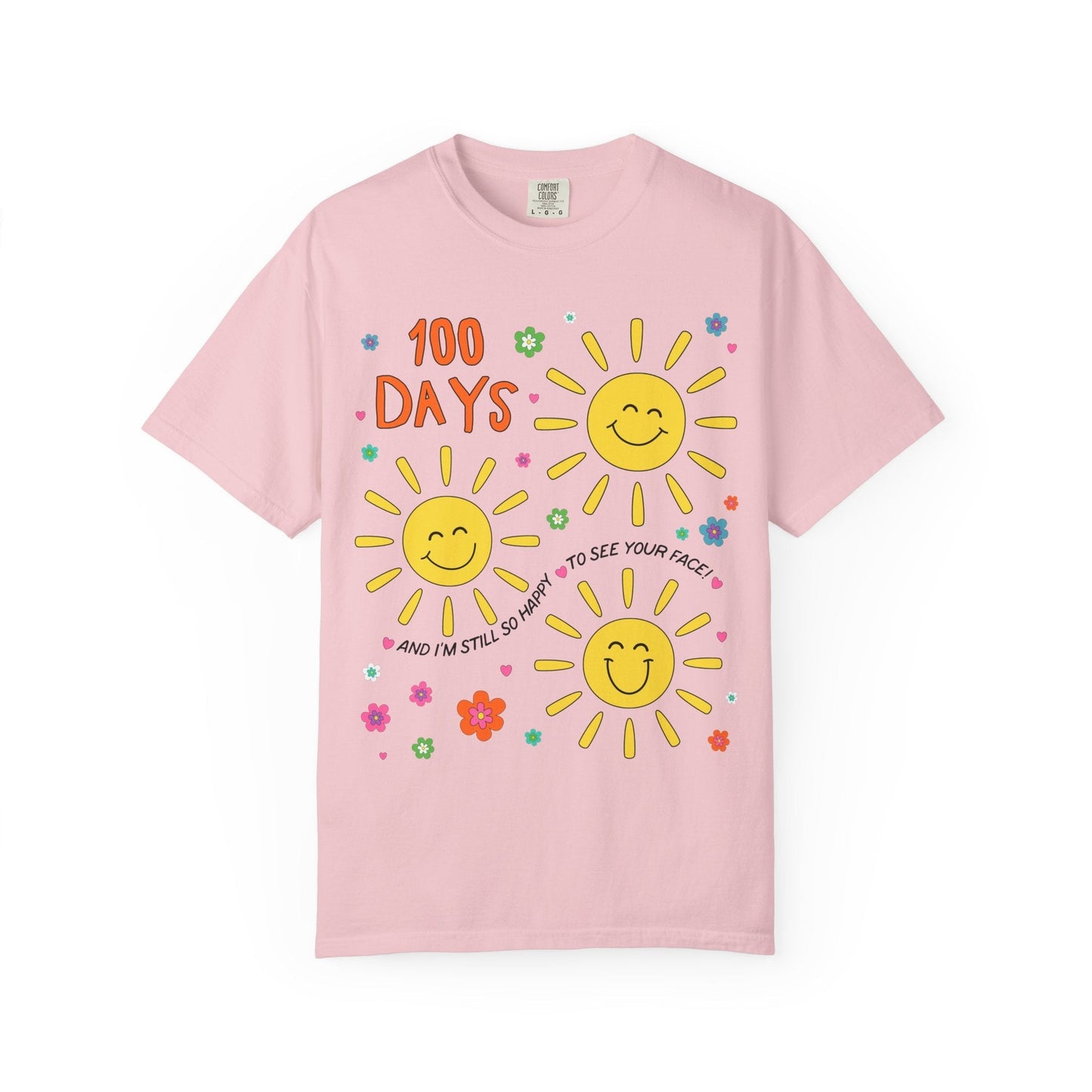 100 Days of School Tee: Still Happy to See Your Face