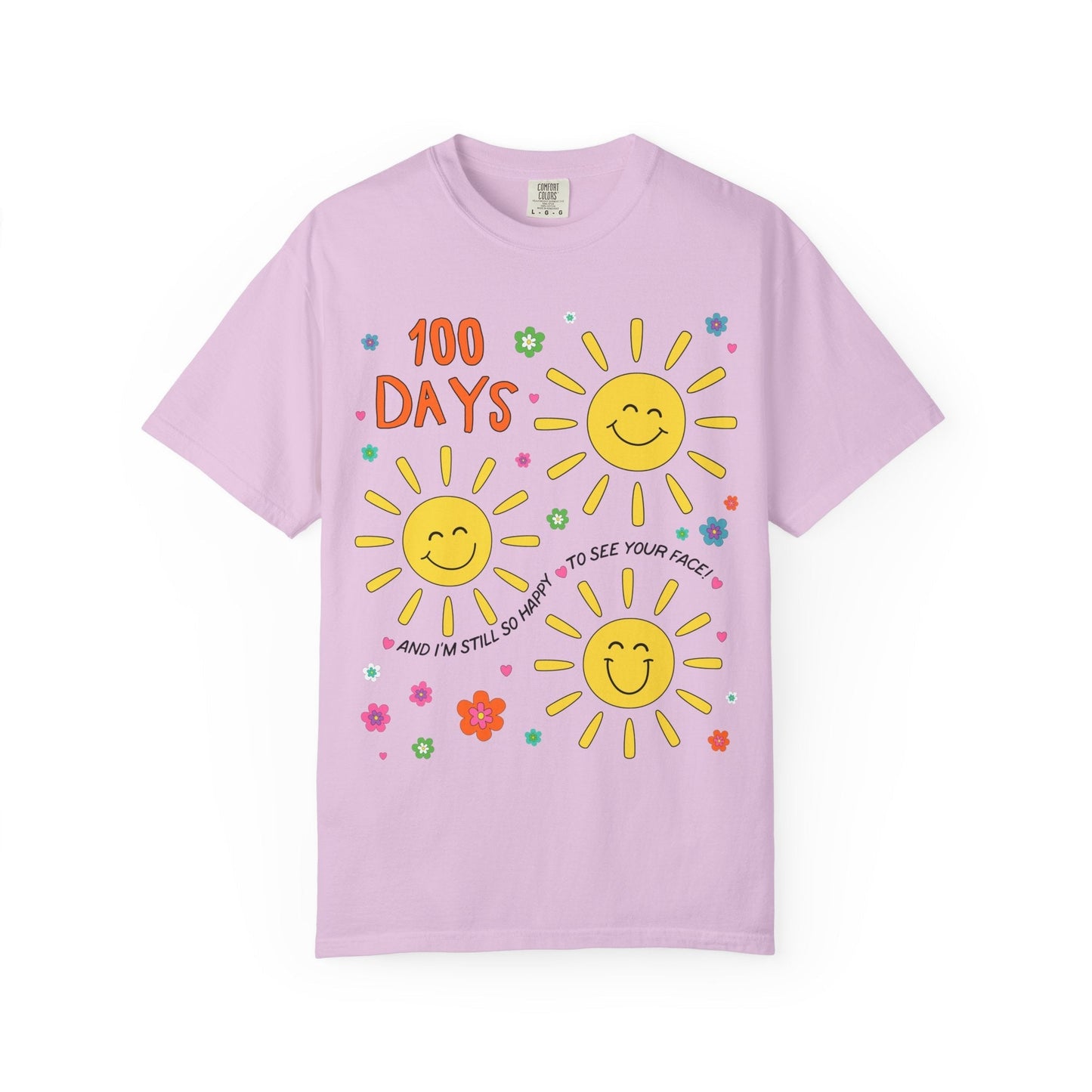 100 Days of School Tee: Still Happy to See Your Face