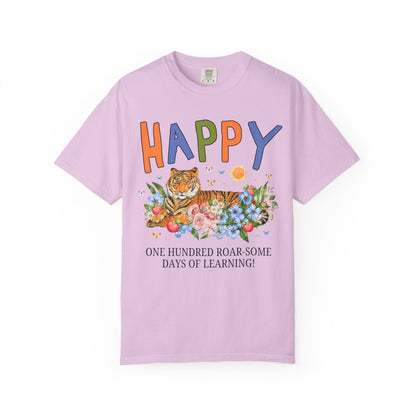 Happy 100 Roar-Some Days of Learning Tee