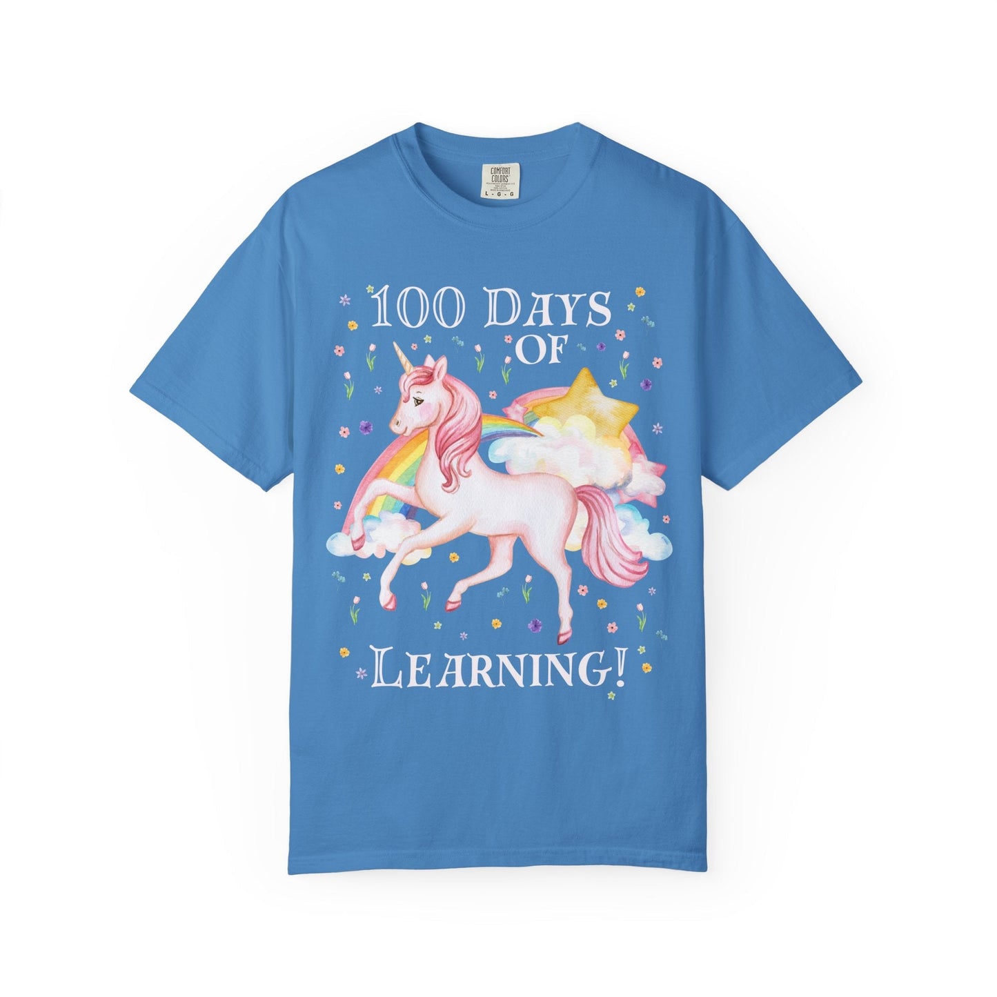 100 Days of School Unicorn Tee