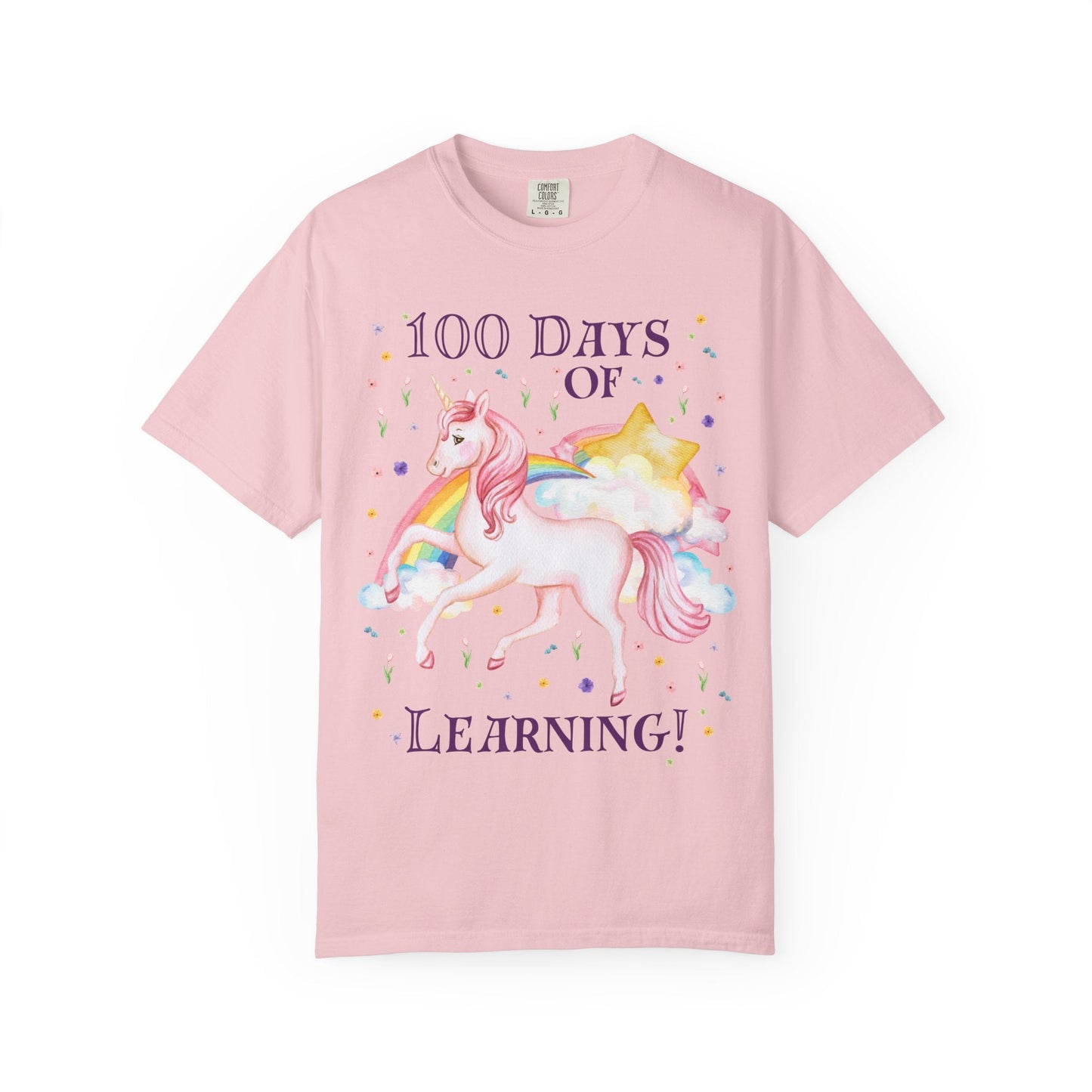 100 Days of School Unicorn Tee