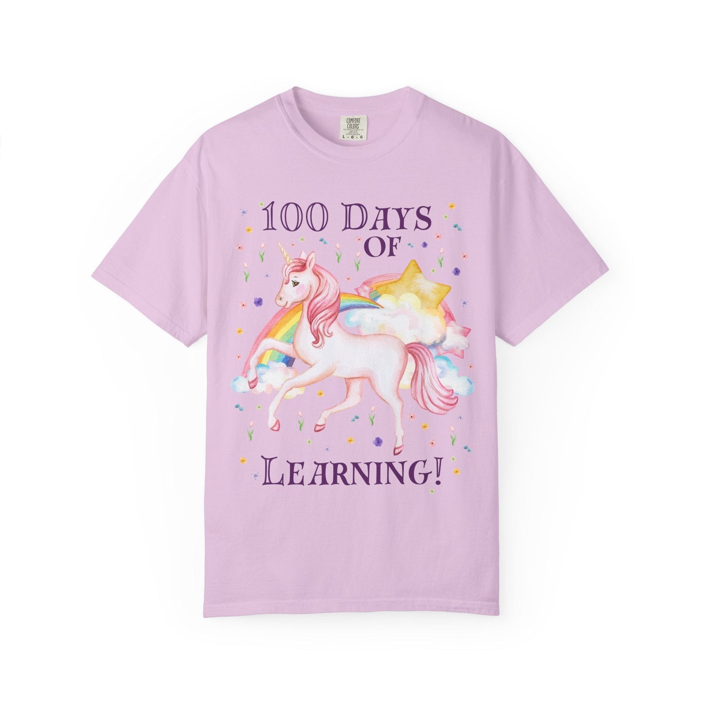 100 Days of School Unicorn Tee