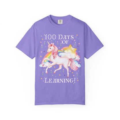100 Days of School Unicorn Tee