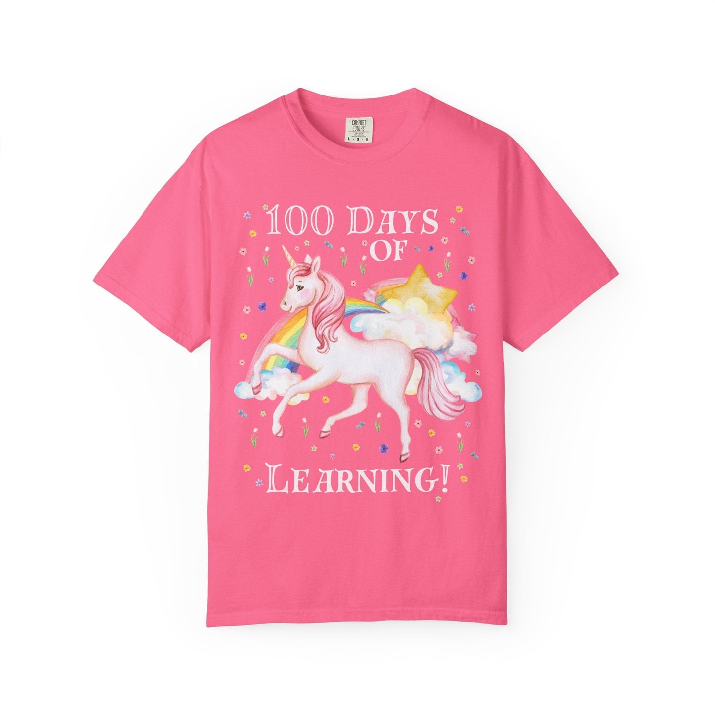 100 Days of School Unicorn Tee