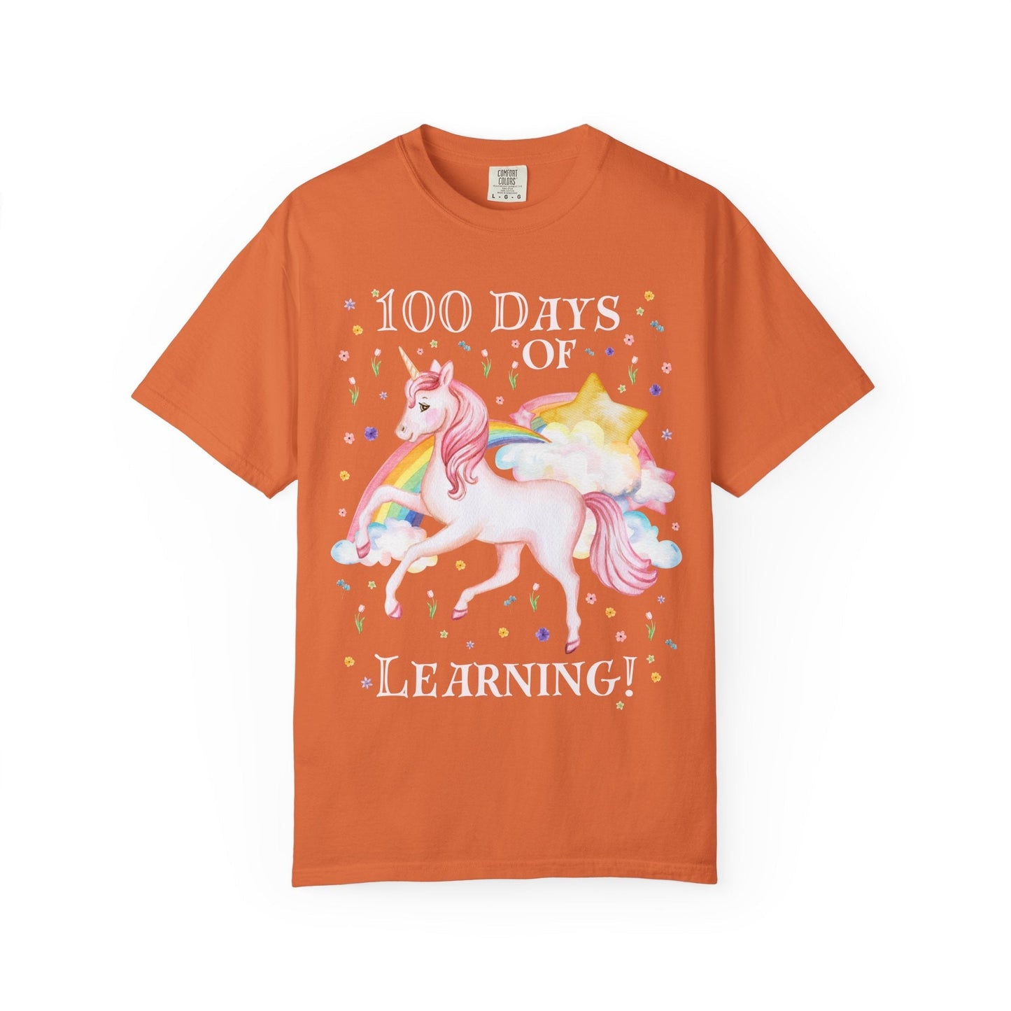 100 Days of School Unicorn Tee