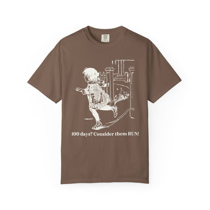 100 Days of School Teacher Tee Shirt for Cat Lover