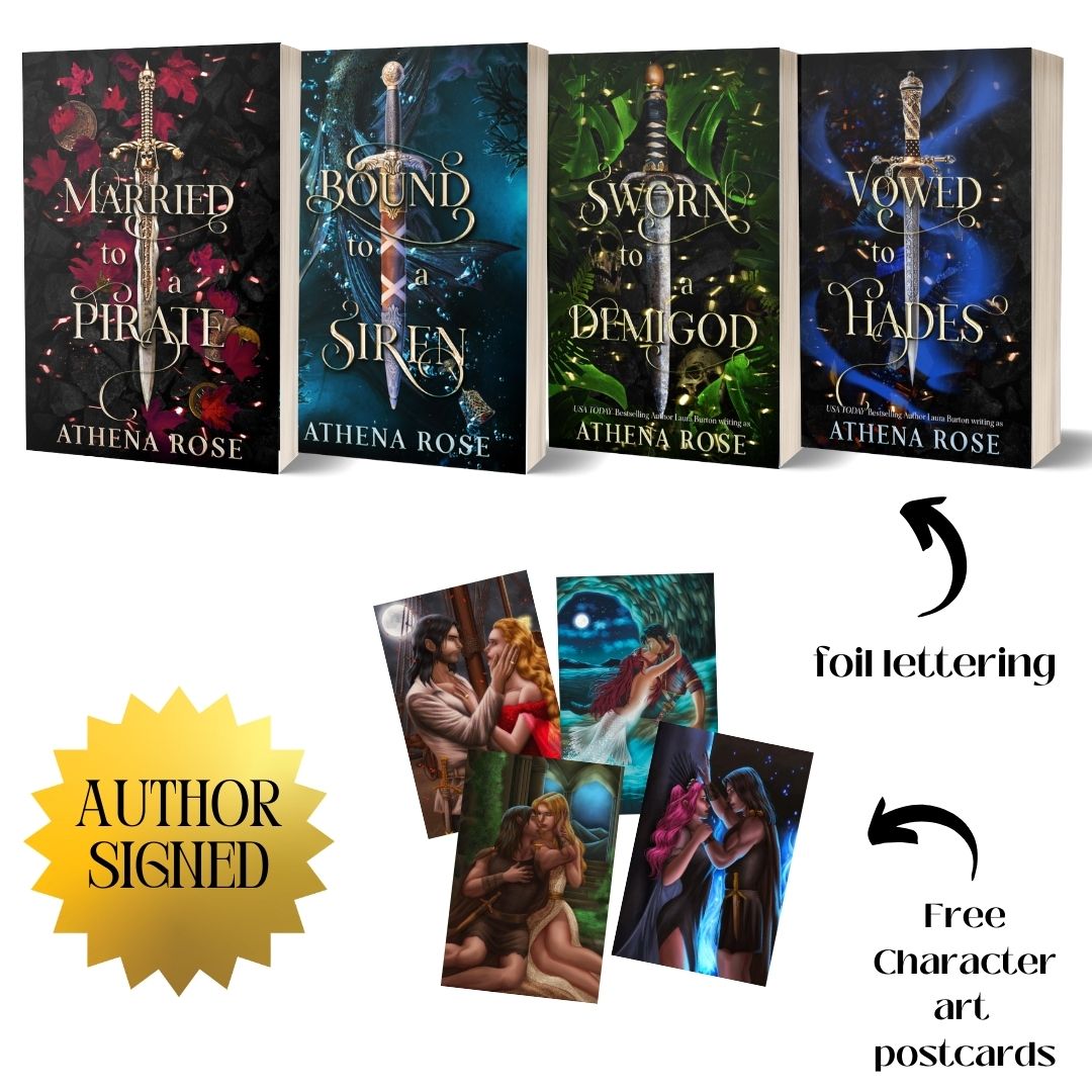 NEW 2025 Editions: Romancing the Seas Four Book Series