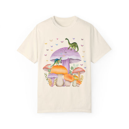 Tee: Dinosaurs on Mushrooms