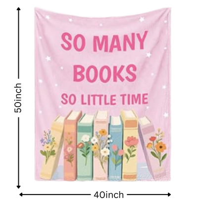 Blanket for Book Lovers