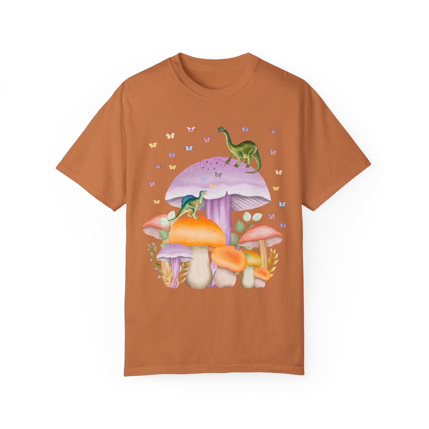Tee: Dinosaurs on Mushrooms