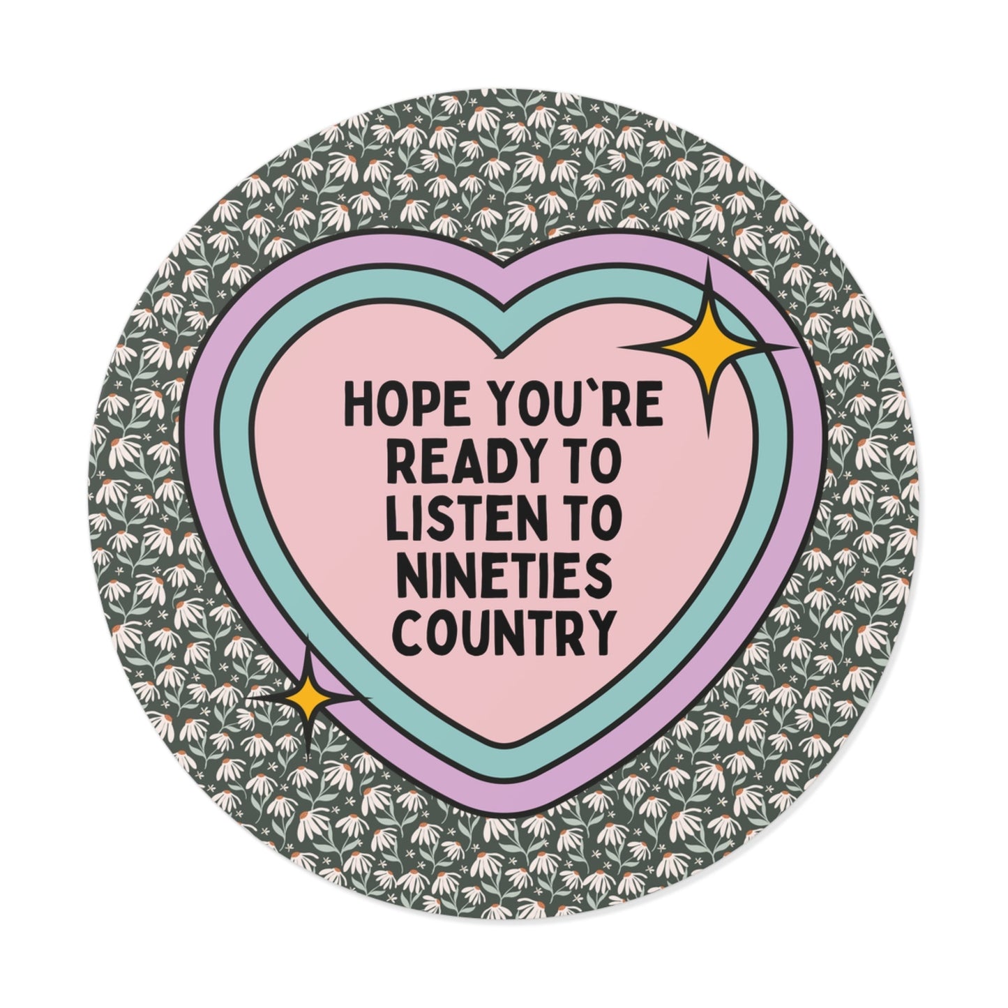90s Country Music Lover Sticker