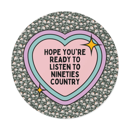 90s Country Music Lover Sticker