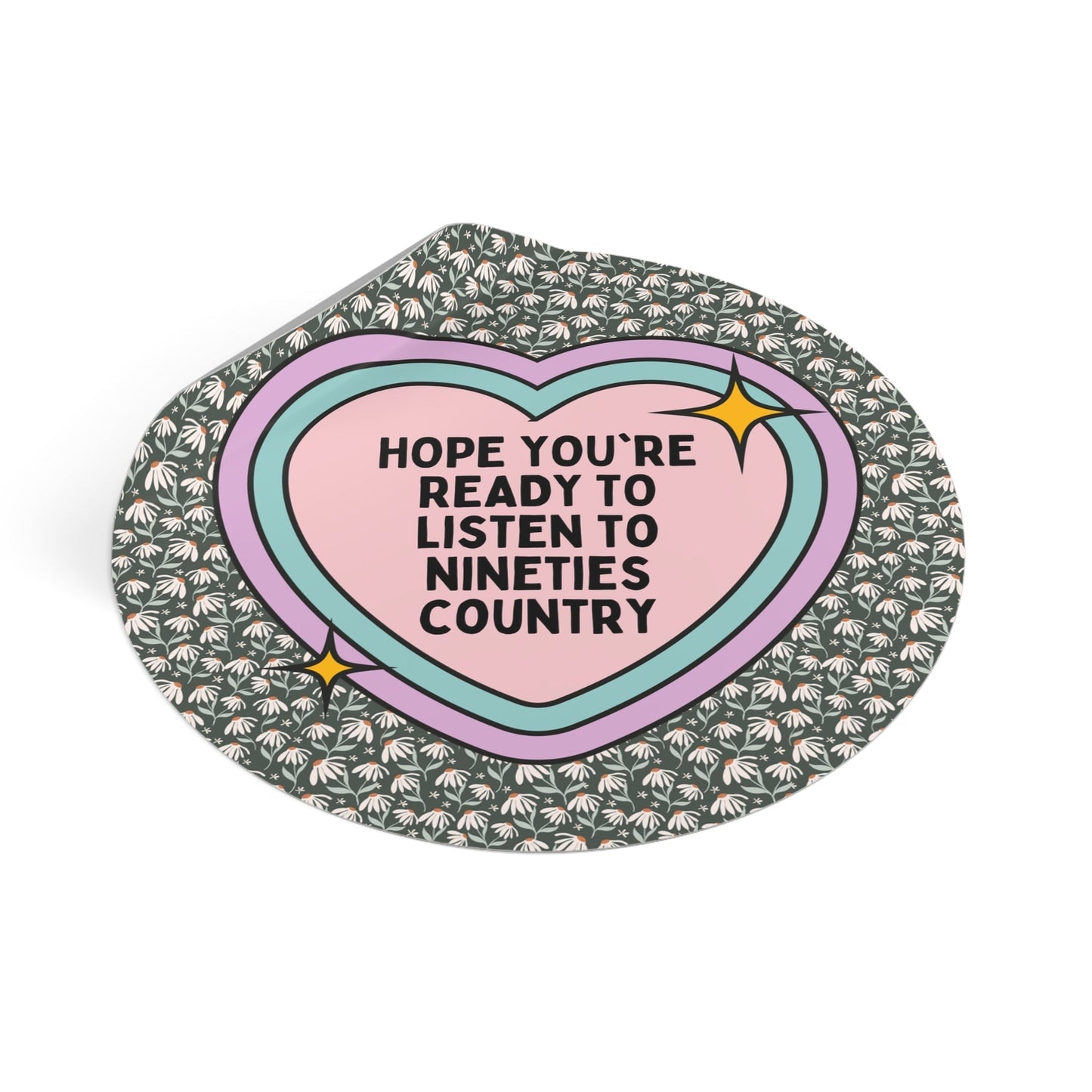90s Country Music Lover Sticker