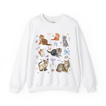 90s Kitten Sweatshirt