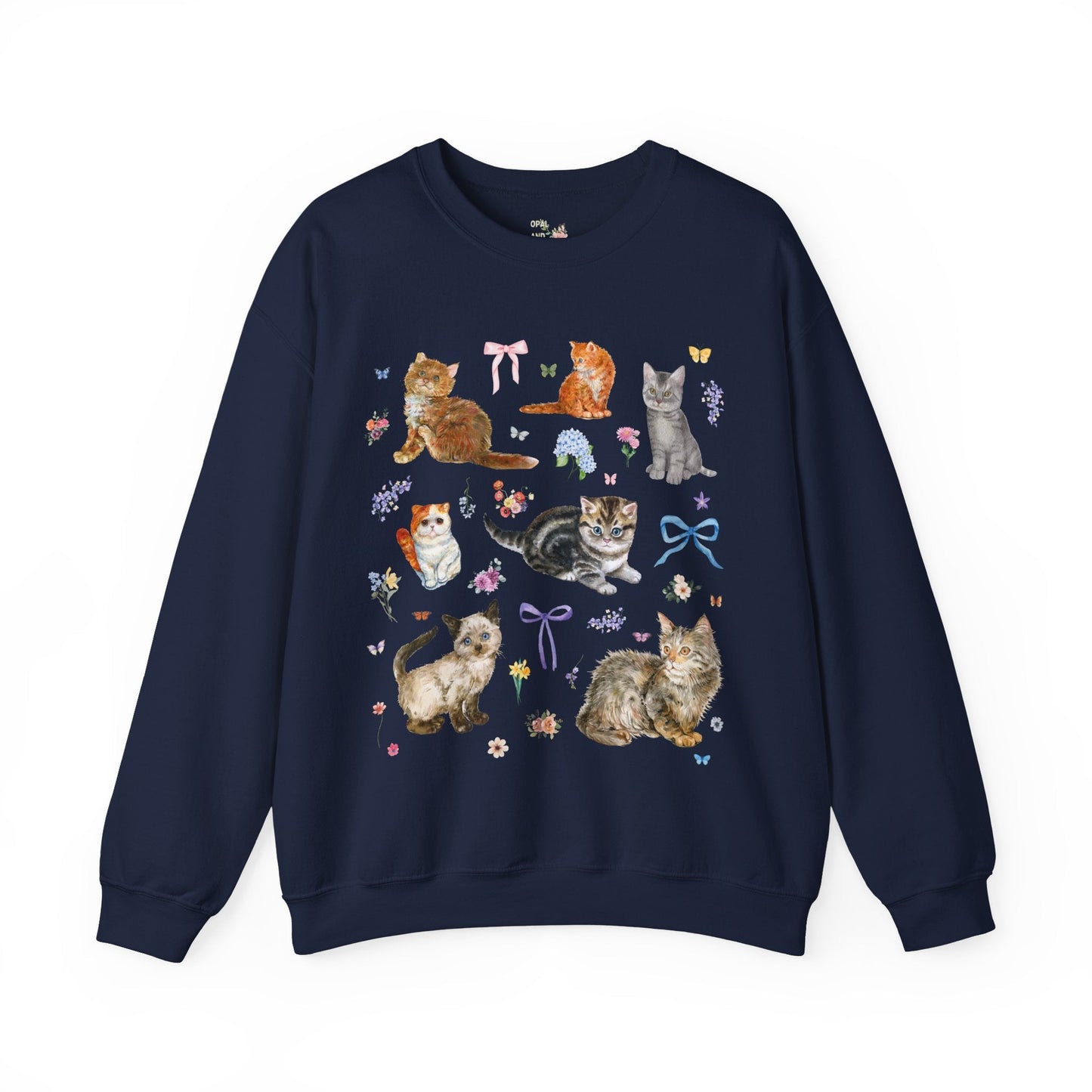 90s Kitten Sweatshirt