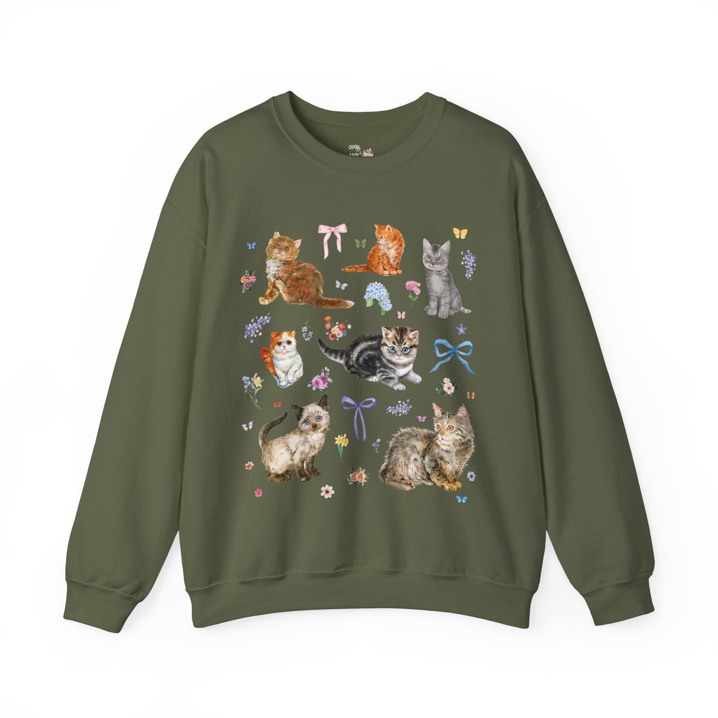 90s Kitten Sweatshirt