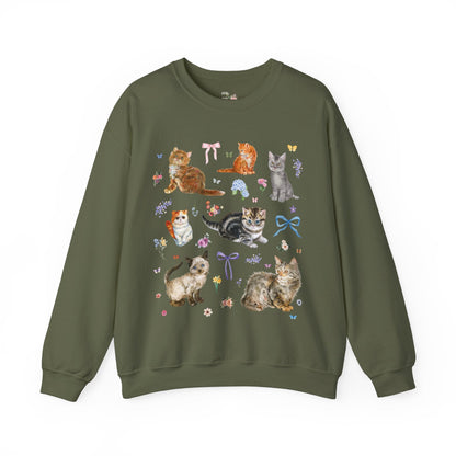 90s Kitten Sweatshirt