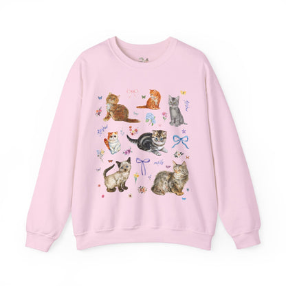 90s Kitten Sweatshirt