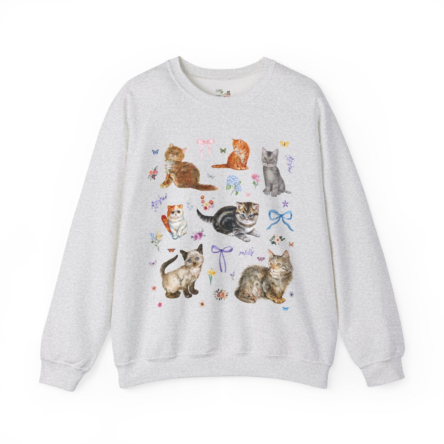 90s Kitten Sweatshirt