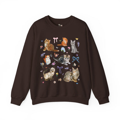 90s Kitten Sweatshirt