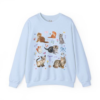 90s Kitten Sweatshirt