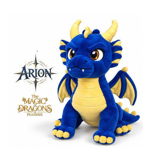 Official ARION plushie, from The Magic of Dragons