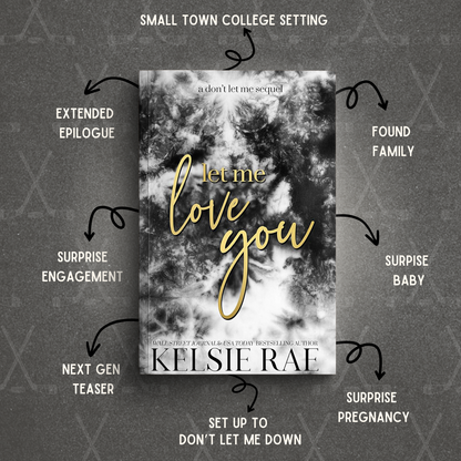 Don't Let Me Series Gold Foil Hardback Bundle