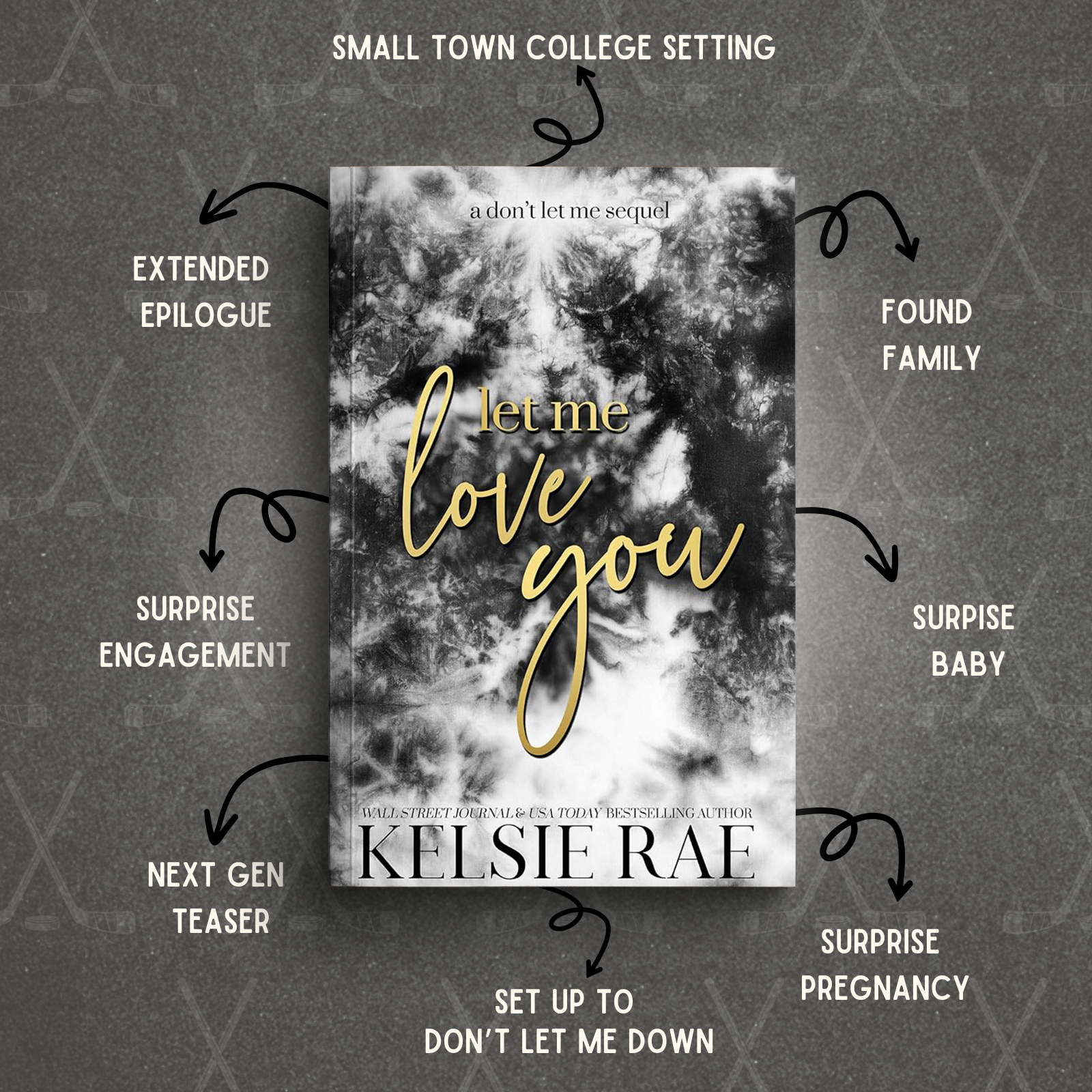 Don't Let Me Series Gold Foil Hardback Bundle