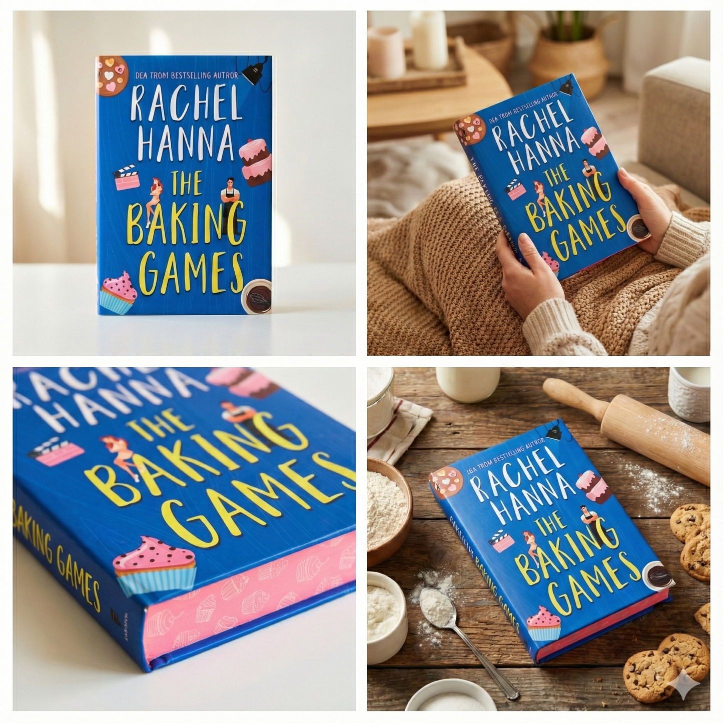 SPECIAL EDITION The Baking Games Hardcover with Sprayed Edges (+ AUTHOR-SIGNED BOOKPLATE)
