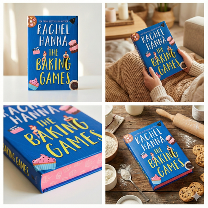 SPECIAL EDITION The Baking Games Hardcover with Sprayed Edges (+ AUTHOR-SIGNED BOOKPLATE)