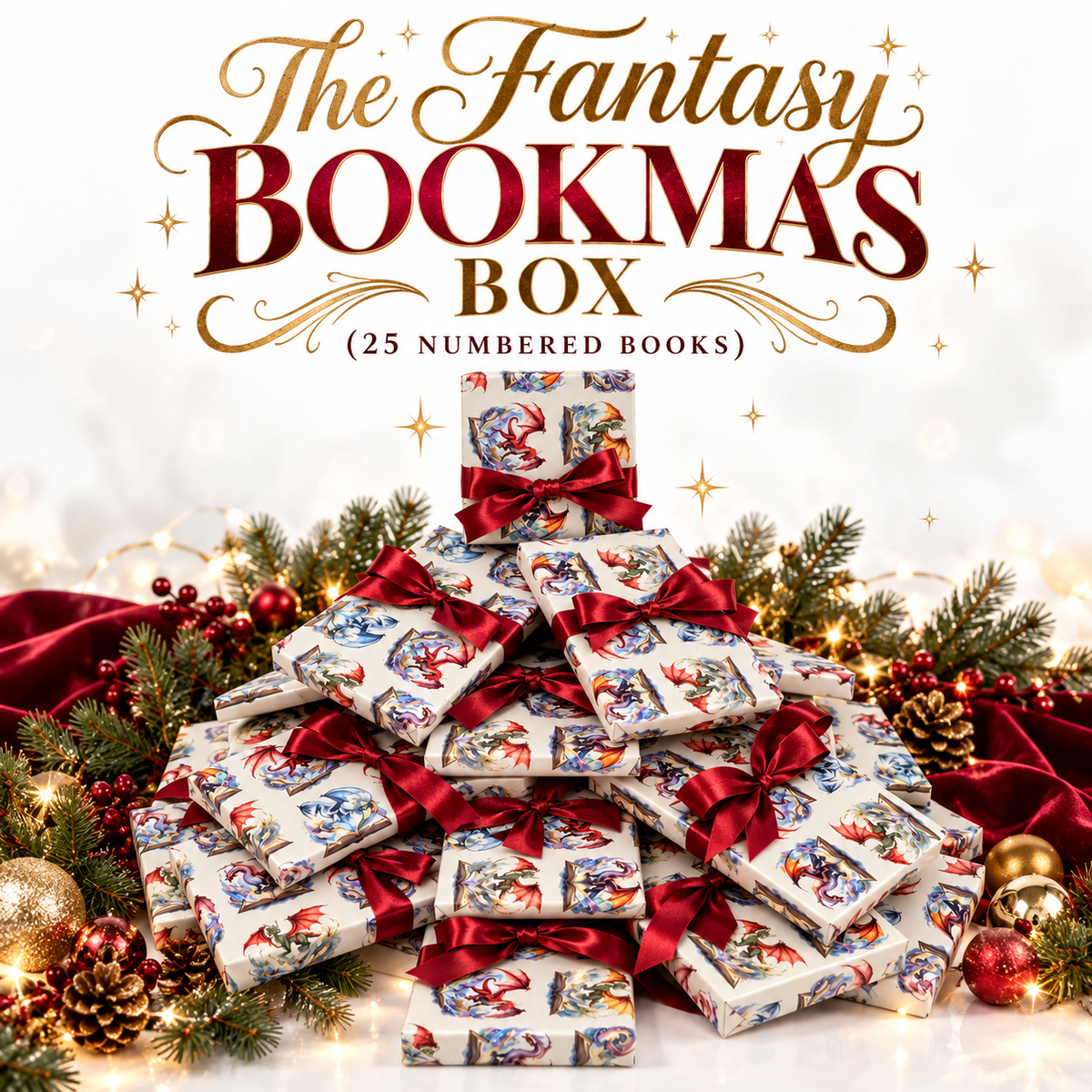 The Fantasy BOOKMAS Advent Calendar Box