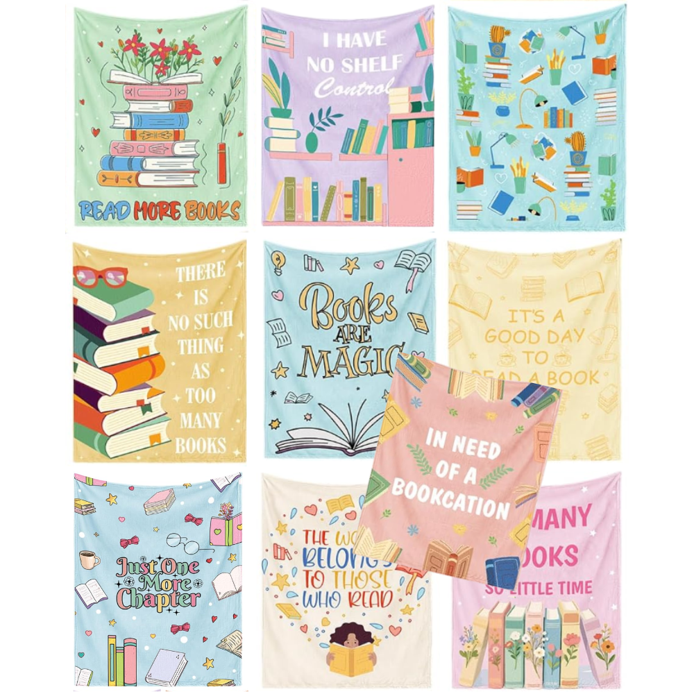 Blanket for Book Lovers
