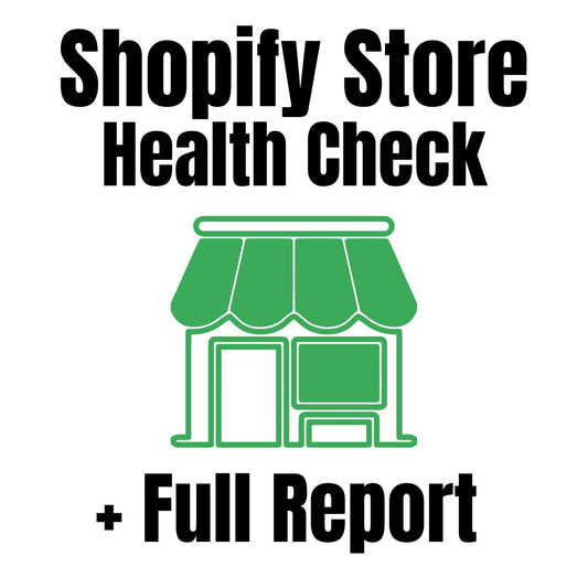 Shopify Store Health Check: Full Report
