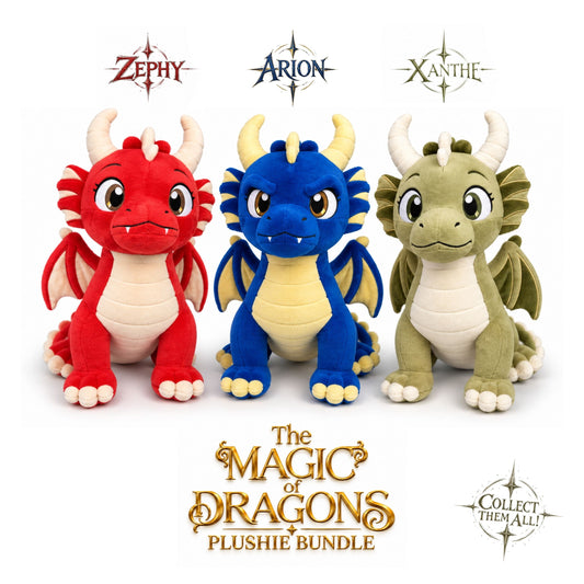 Official Plushie Bundle, from The Magic of Dragons