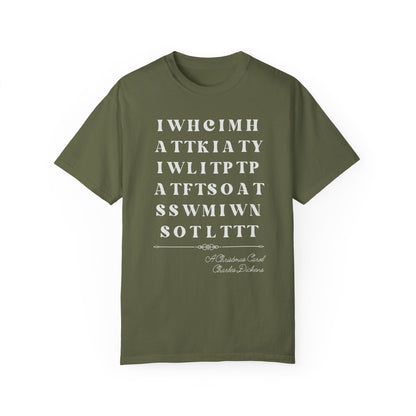 A Christmas Carol by Charles Dickens Tee
