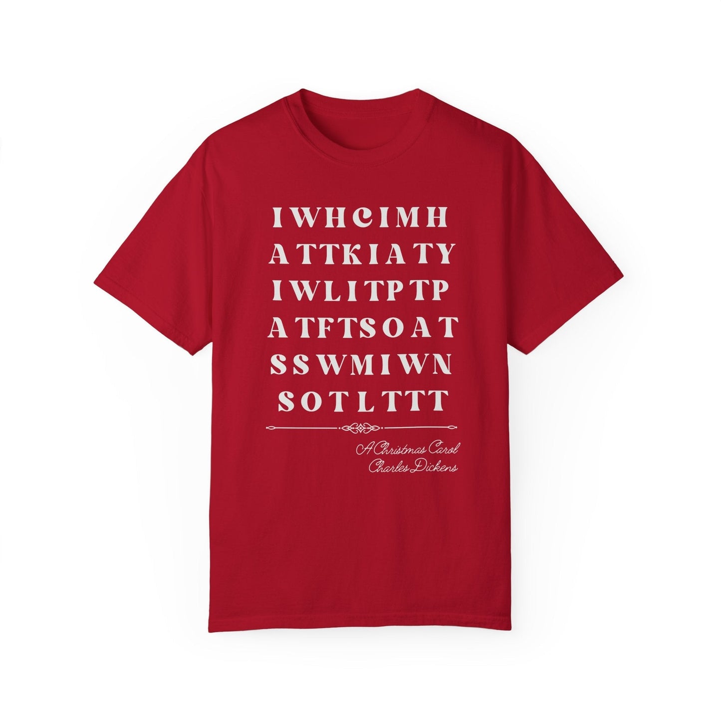 A Christmas Carol by Charles Dickens Tee