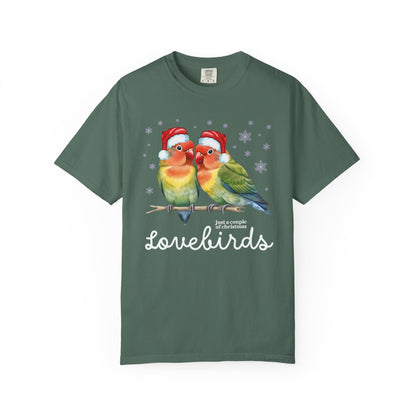 A Couple of Christmas Lovebirds