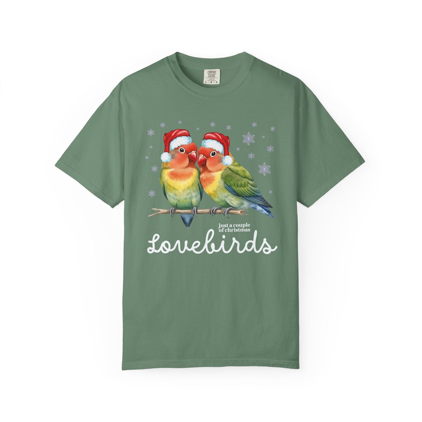 A Couple of Christmas Lovebirds