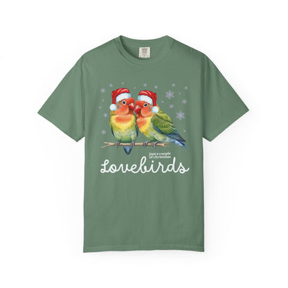 A Couple of Christmas Lovebirds