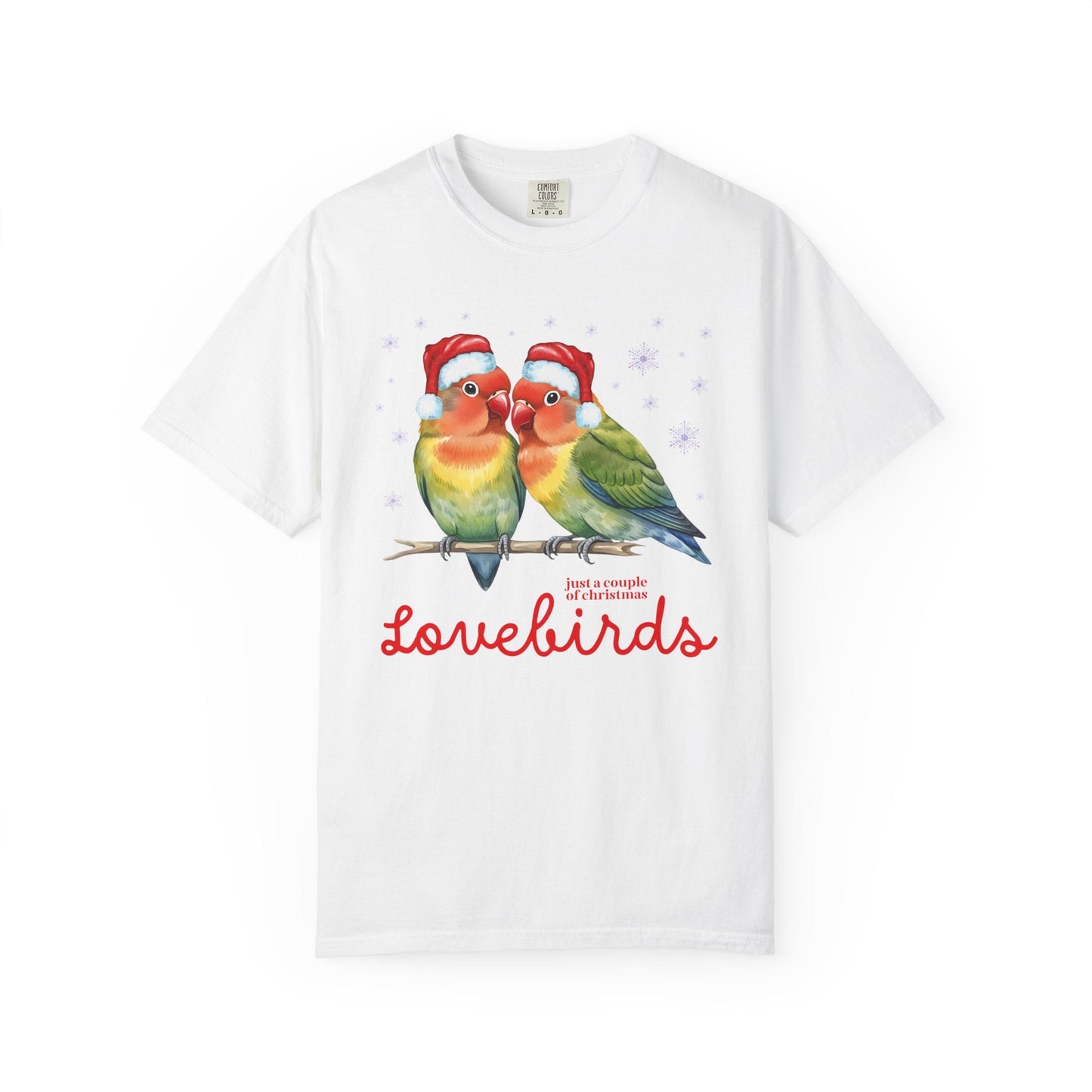 A Couple of Christmas Lovebirds