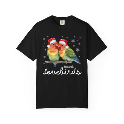 A Couple of Christmas Lovebirds