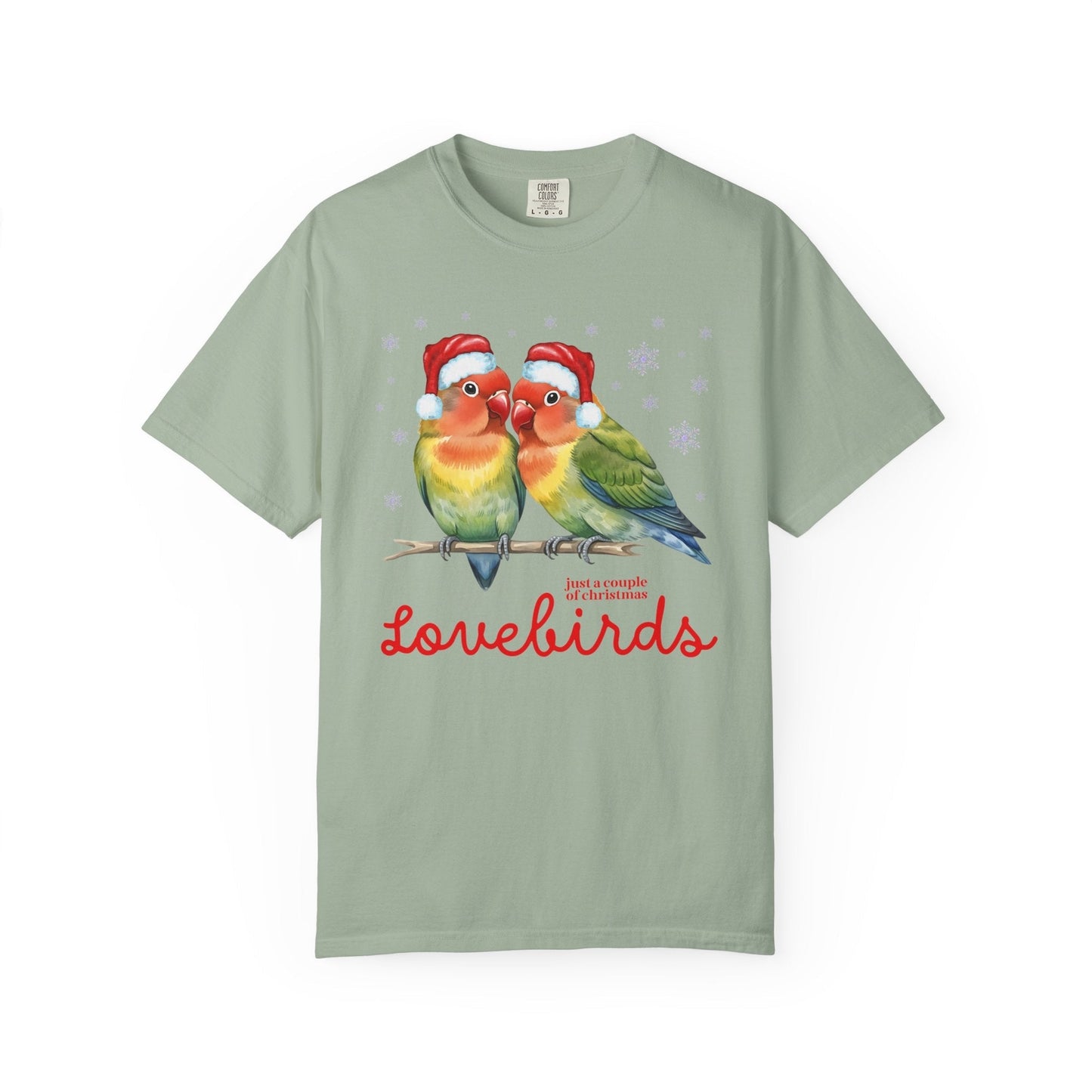 A Couple of Christmas Lovebirds