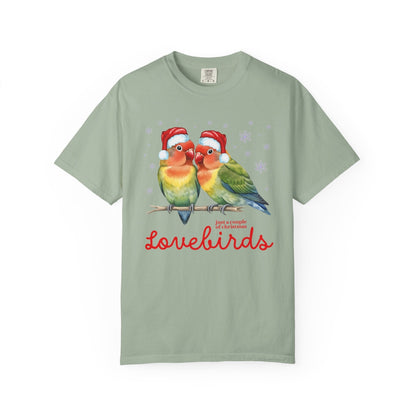 A Couple of Christmas Lovebirds